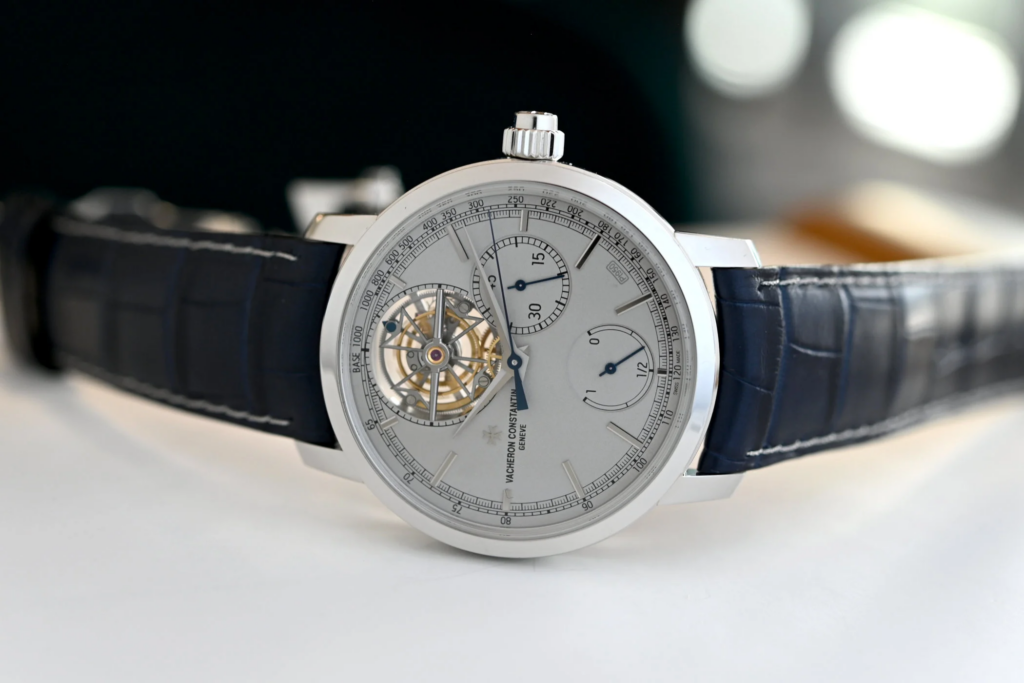 The Vacheron Constantin Traditionnelle Tourbillon Chronograph Collection Excellence Platine