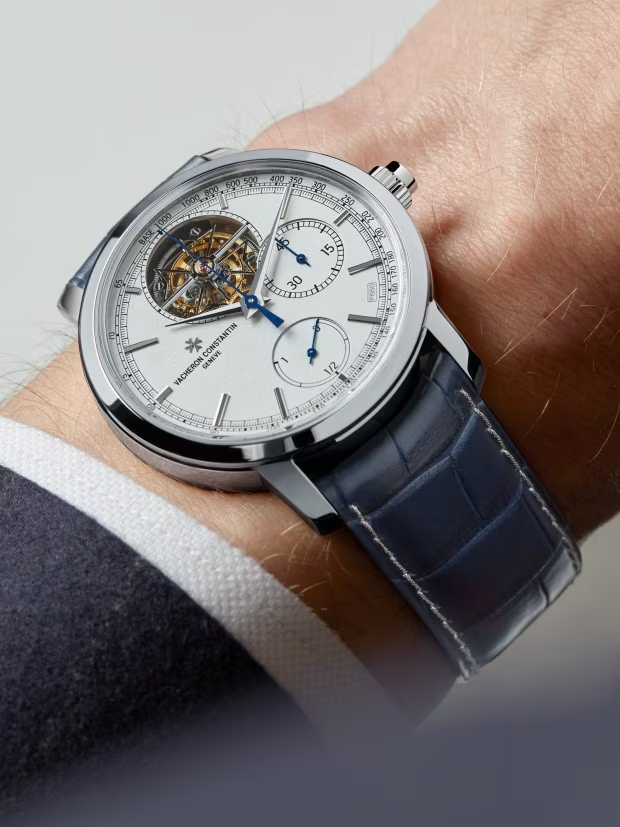 The Vacheron Constantin Traditionnelle Tourbillon Chronograph Collection Excellence Platine