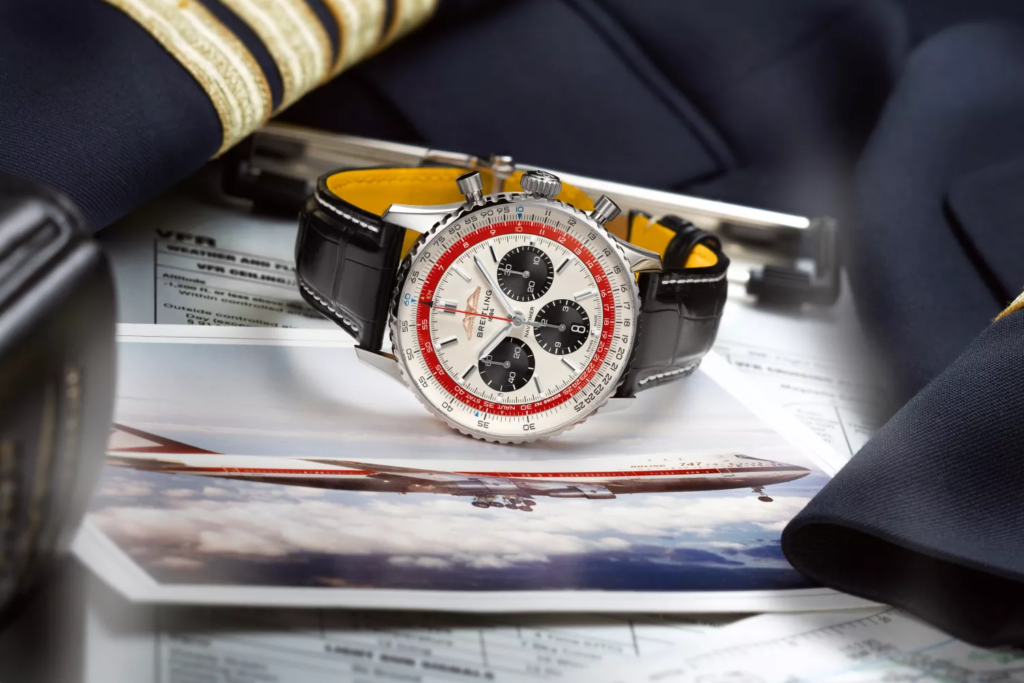 The Breitling Navitimer B01 Chronograph 43 Boeing 747