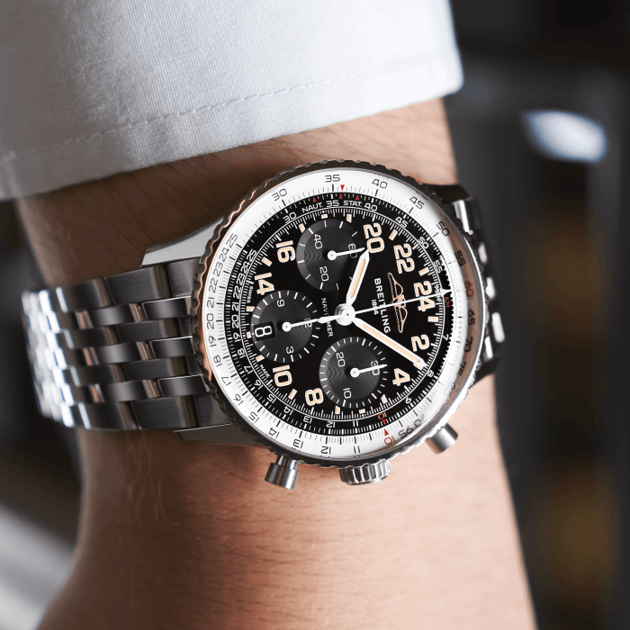 the Breitling Navitimer B02 Chronograph 41 Cosmonaut