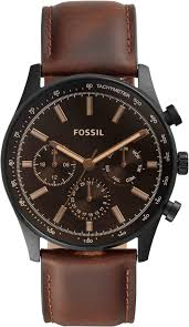 Sullivan Multifunction Brown Leather Watch