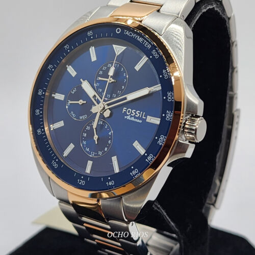 Autocross Multifunction Two-Tone Stainless Steel Watch