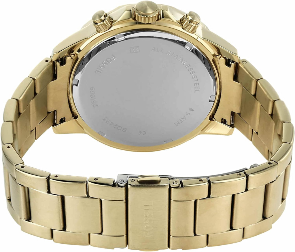 Bannon Multifunction Gold-Tone Stainless Steel 